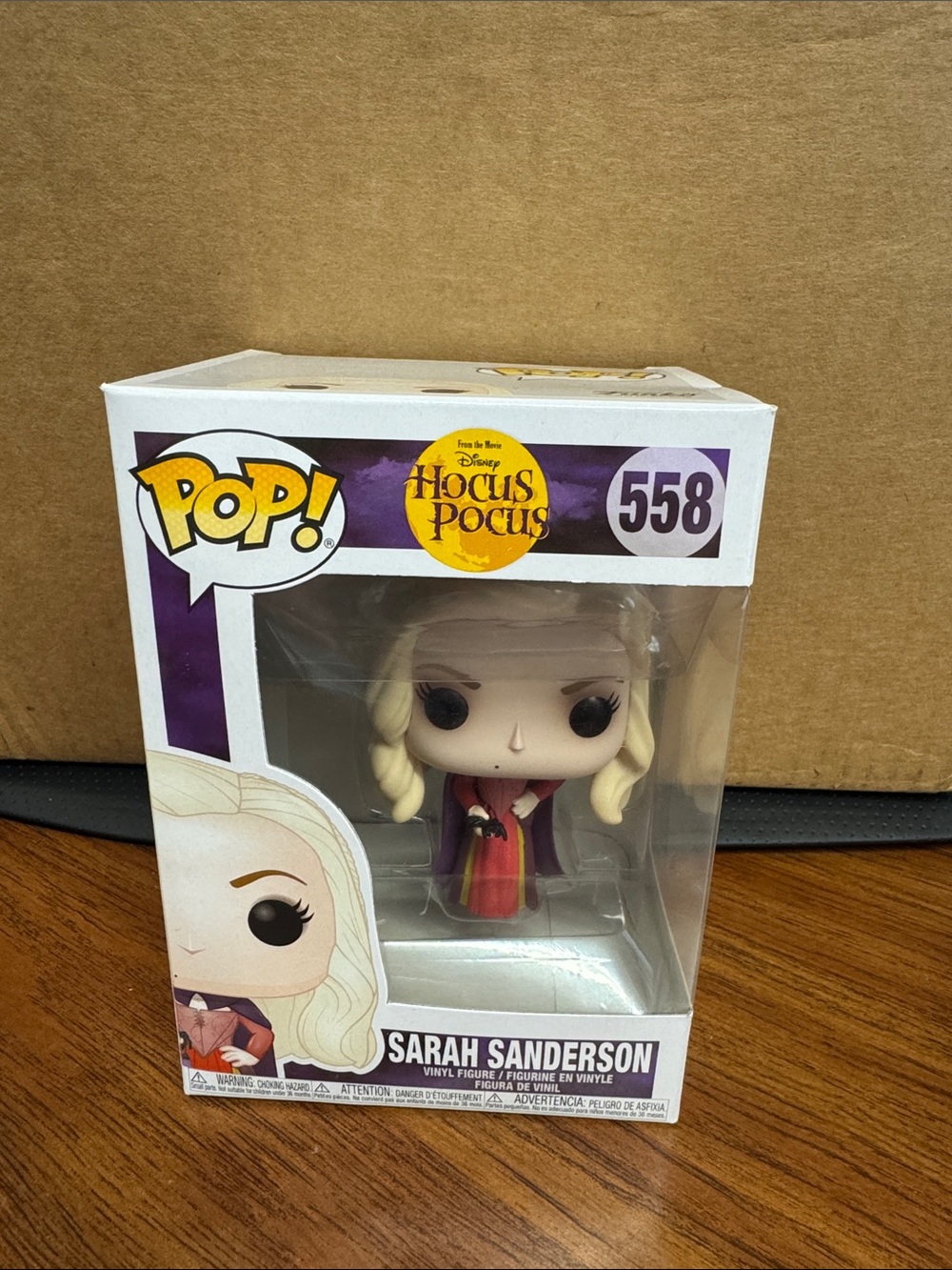 Funko POP! Hocus Pocus Sarah Sanderson Vinyl Figure - Purple, Red, Blonde